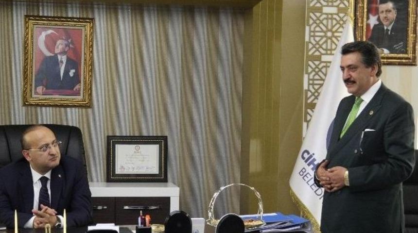 Akdoğan&rsquo;dan Cihanbeyli Belediyesi&rsquo;ne Ziyaret
