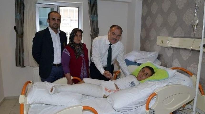 Başkanın Desteği İle 16 Yaşındaki Oğuzhan Artık Y&uuml;r&uuml;yebilecek