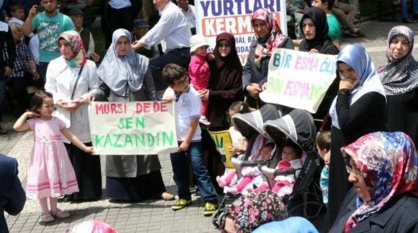 Kahramanmaraş'ta Mursi'nin Idam Kararına Tepki