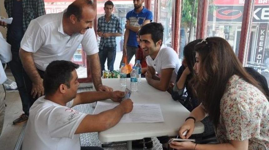 Kızılayın Kan Toplama Tır&rsquo;ına Yoğun İlgi