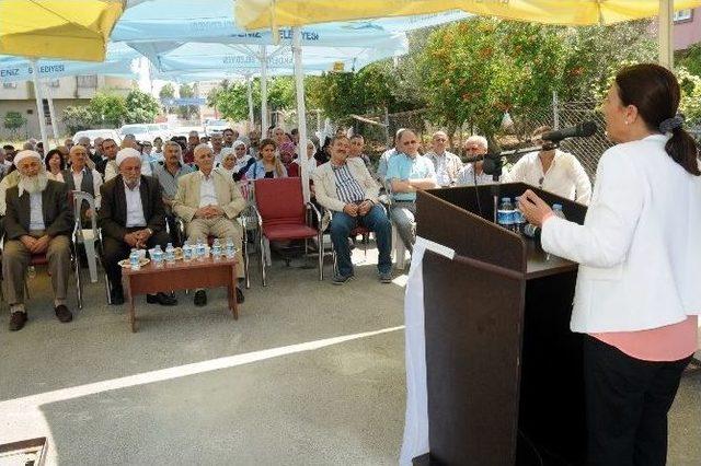 Akdeniz Belediyesi Mahalle Evi’nin Temeli Atıldı