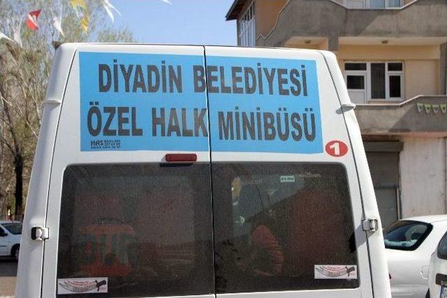 Diyadin’de Şehir İçi Toplu Taşıma İhalesi 1