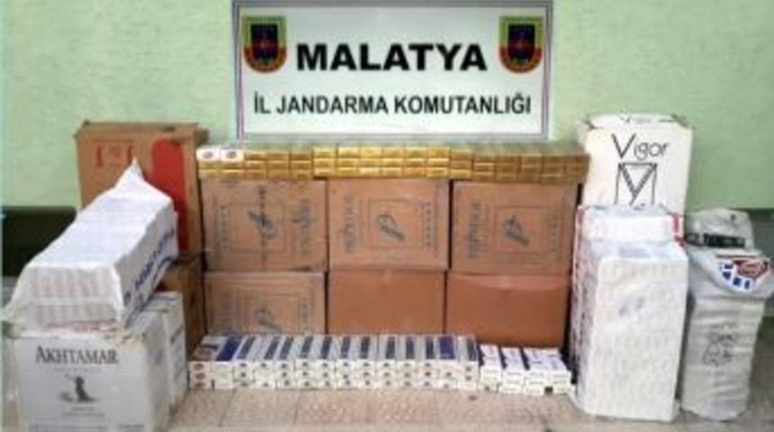 Malatya&rsquo;da 11 Bin Paket Ka&ccedil;ak Sigara Ele Ge&ccedil;irildi