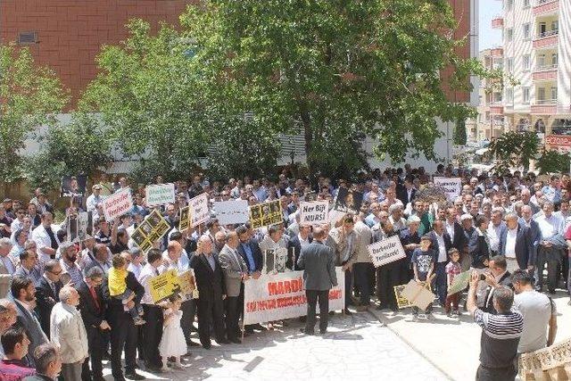 Mardinlilerden Mursi’nin İdam Kararına Kitlesel Tepki 1