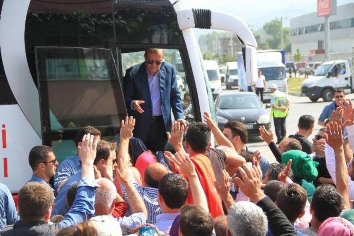 Cumhurbaşkanı Erdoğan&rsquo;a Sevgi Seli