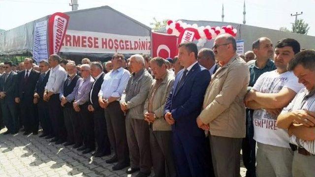 Kozcağız&rsquo;da Hayır &Ccedil;arşısı Dualarla A&ccedil;ıldı 2