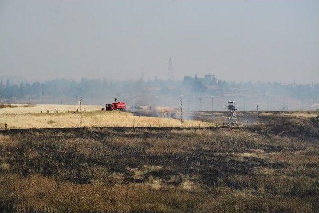 Mayınlı Alanda Korkutan Yangın 3