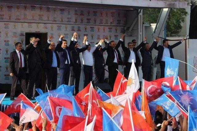 Başbakan Davutoğlu: “chp, Mhp Ve Hdp Yüzlerine Maske Takmıştı, Biz Bu Maskeleri İndiririz” 1