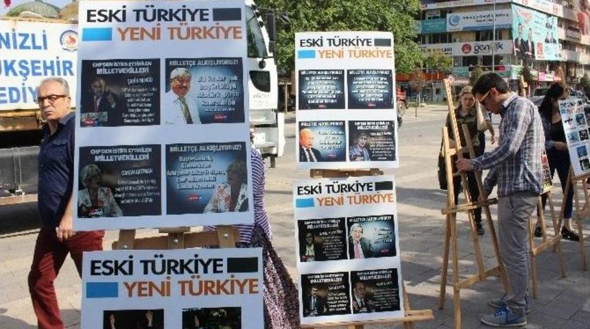 Ak Partili Gen&ccedil;lerden &lsquo;eski T&uuml;rkiye-yeni T&uuml;rkiye&rsquo; Sergisi