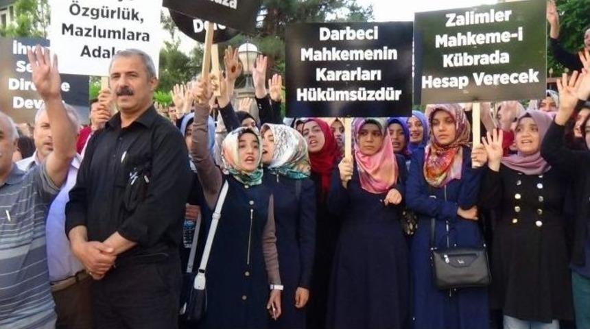 Mısır&rsquo;da Verilen İdam Kararları Siirt&rsquo;te Protesto Edildi