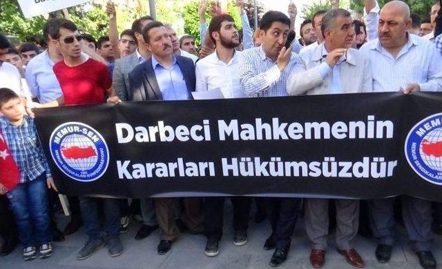 Mısır’da Verilen İdam Kararları Siirt’te Protesto Edildi