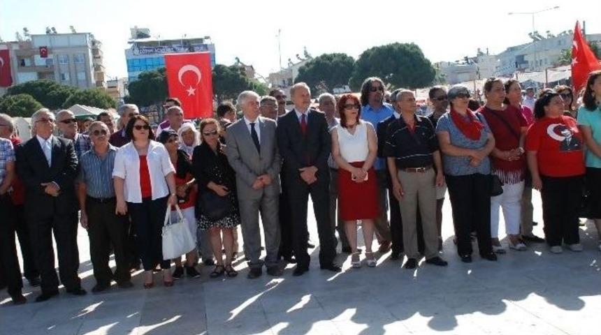 Didim&rsquo;de Chp İl&ccedil;e Y&ouml;netimi 19 Mayıs&rsquo;ı Kutladı