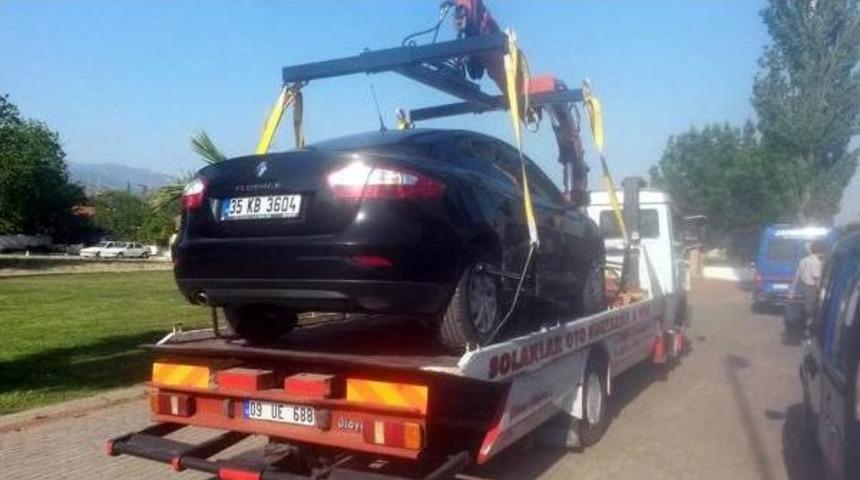 &Ccedil;arpıp Ka&ccedil;tı, Kırık Tampon Par&ccedil;asından Yakalandı
