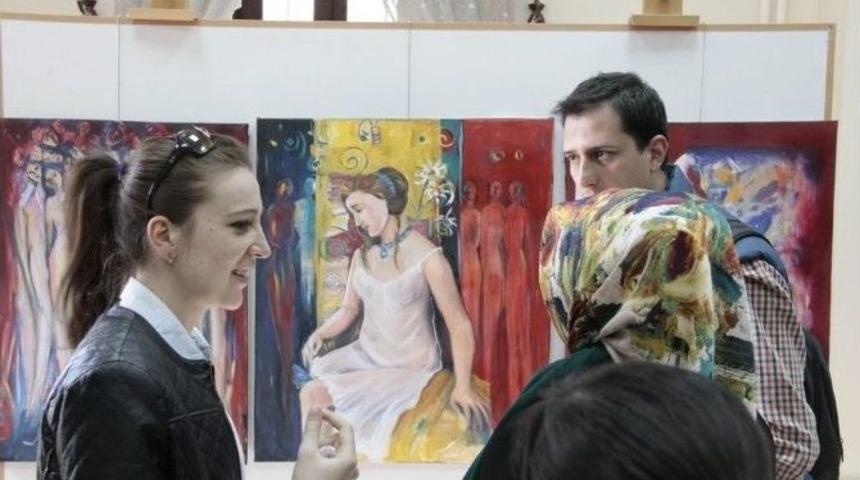 Z&uuml;beyde &Ouml;zdağ Kişisel Resim Sergisi A&ccedil;ıldı