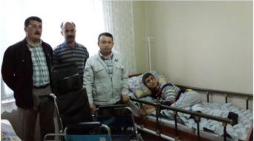 Hakkari&rsquo;de 5 Engelli İ&ccedil;in &Ouml;zel Yataklar Alındı