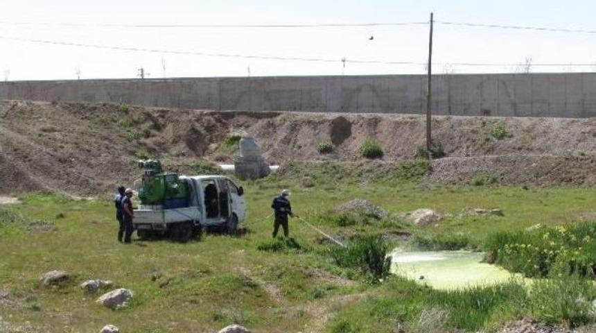 Van'da Sivrisineklere Karşı Ila&ccedil;lama