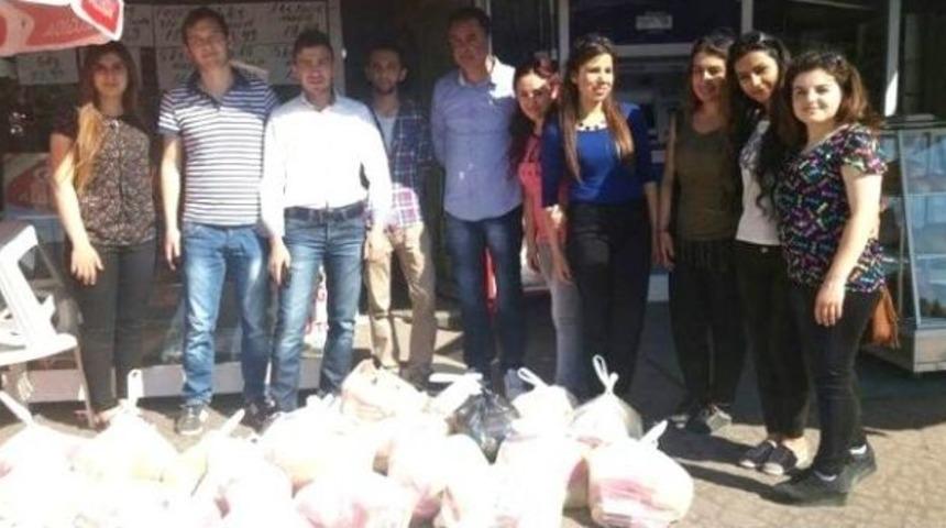 Gediz Shmyo &Ouml;ğrencilerinden &rsquo;sevgi G&uuml;l&uuml;şleri&rsquo; Desteği