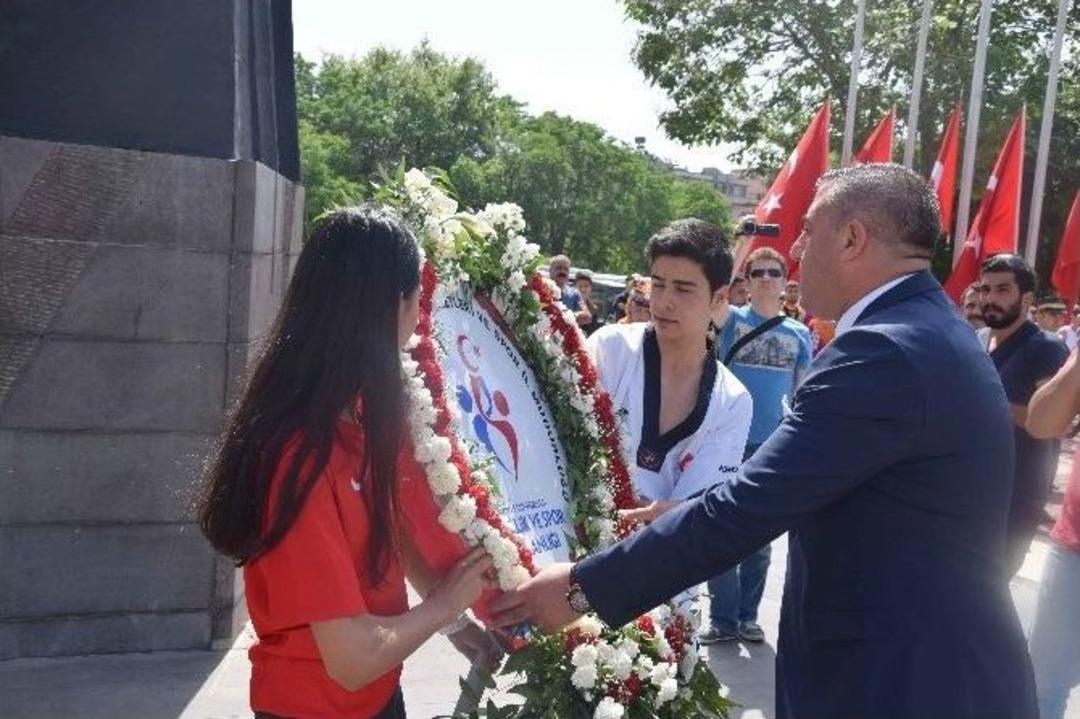 Gaziantep&rsquo;te 19 Mayıs Gen&ccedil;lik Ve Spor Bayramı Kutlamaları