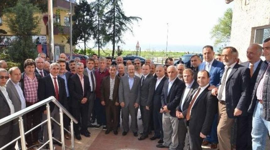 G&uuml;mr&uuml;k&ccedil;&uuml;oğlu Arsin&rsquo;de Muhtarlarla Buluştu