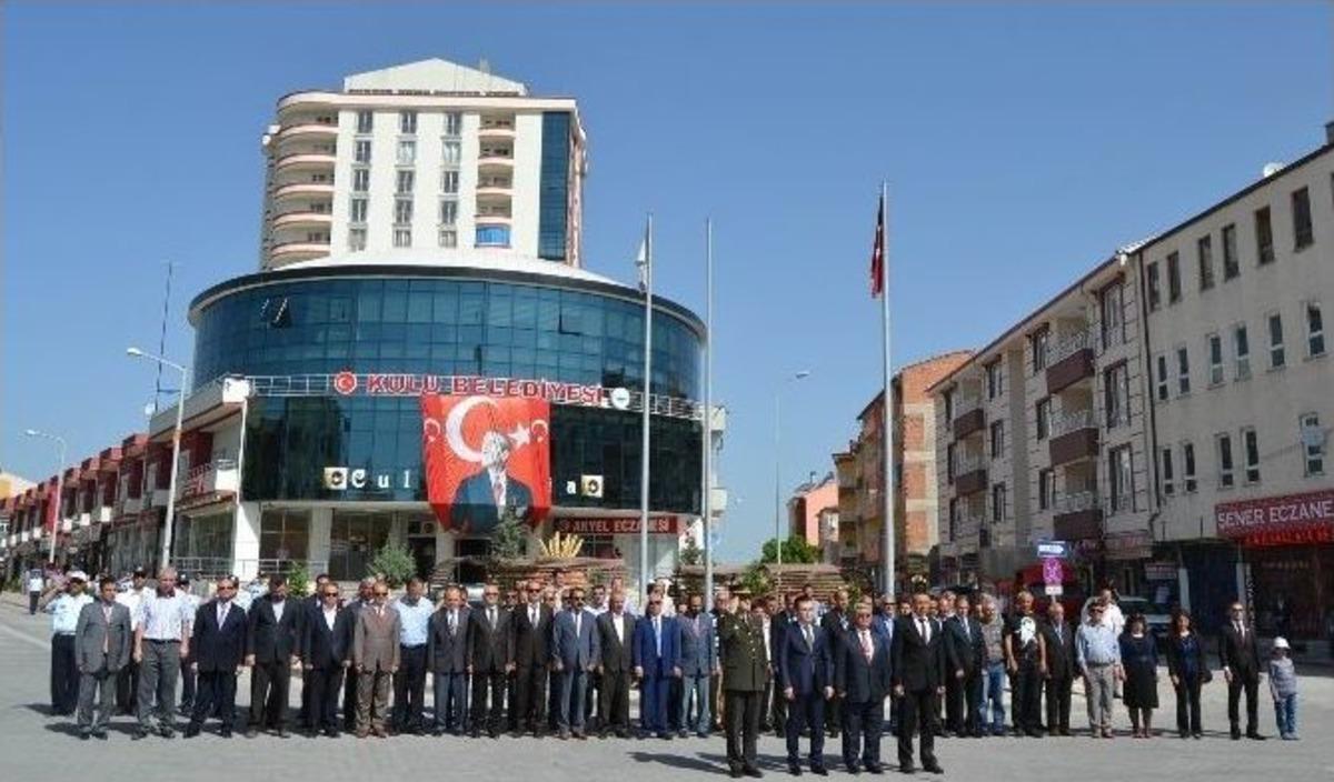 Kulu&rsquo;da 19 Mayıs Gen&ccedil;lik Ve Spor Bayramı T&ouml;renle Kutlandı