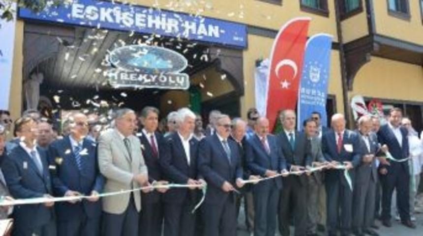 Eskişehir Hanı Butik Otel Oldu, A&ccedil;ılışı M&uuml;ezzinoğlu Yaptı
