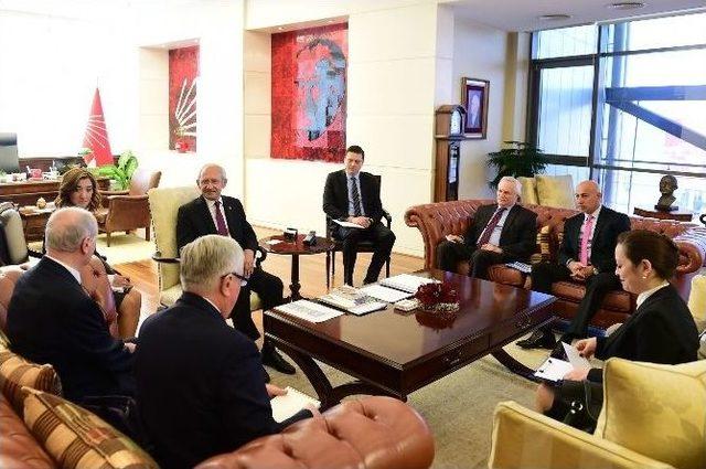 Agit Se&ccedil;im G&ouml;zlem Heyeti &Uuml;yelerinden Kılı&ccedil;daroğlu&rsquo;na Ziyaret 1