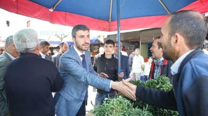 Milli İttifak Adayları Esnaf Ziyaretinde