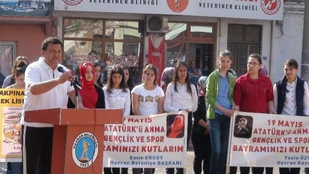Havran&rsquo;da 19 Mayıs Kutlandı