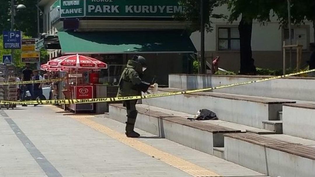 Kocaeli&rsquo;de Ş&uuml;pheli &Ccedil;anta Paniği