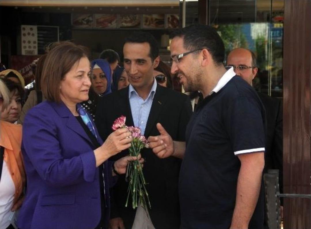 Ak Parti&rsquo;li Savaşer&rsquo;e Esnaf İlgisi