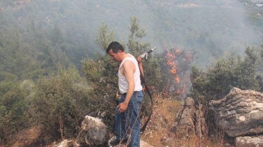 Antalya&rsquo;da Mevsimin İlk Orman Yangını