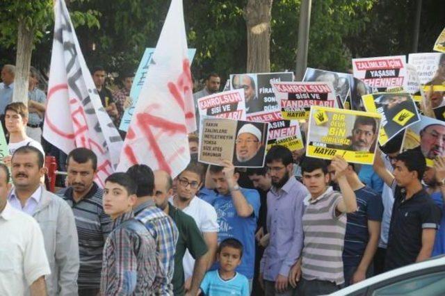 Gaziantep’Te, Mursi’Ye Verilen Idam Cezası Protesto Edildi