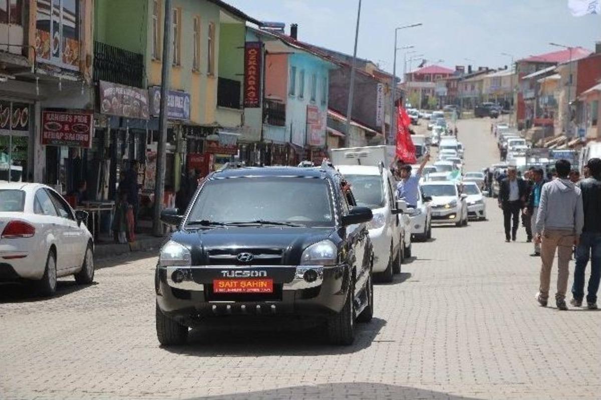 Bağımsız Aday Sait Şahin, Karlıova&rsquo;da Halkla Buluştu