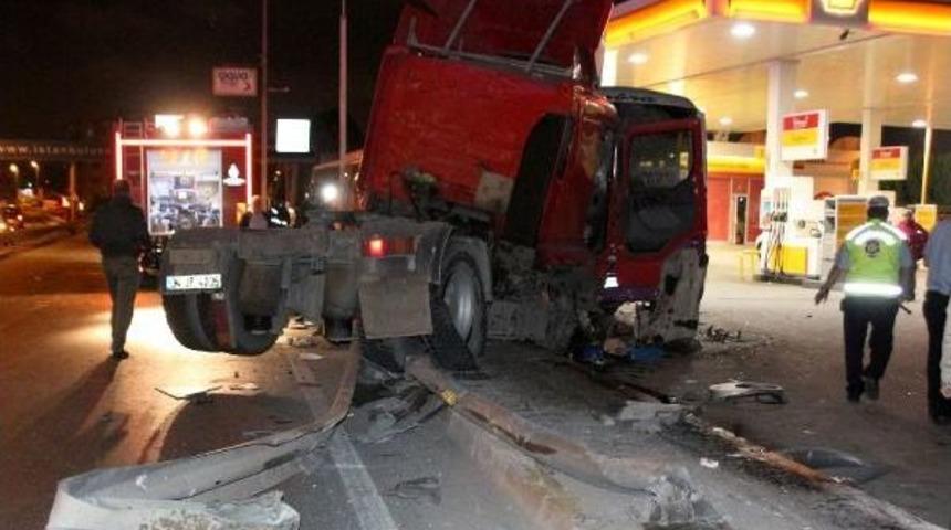 Benzin Istasyonunda Faciaya Ramak Kala