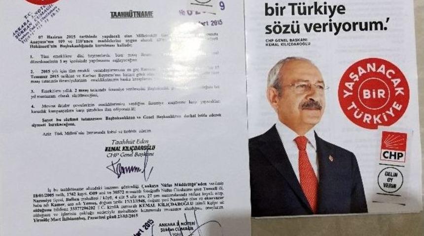 Kılıçdaroğlu’ndan Evlere Noter Onaylı Seçim Vaadi