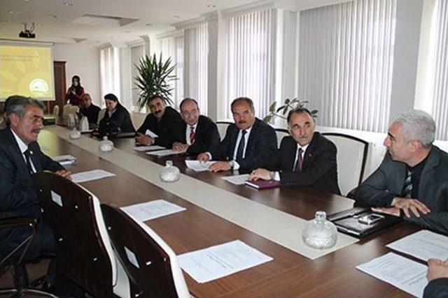 Ziraat Odası Başkanlarıyla Toplantı Yapıldı 1