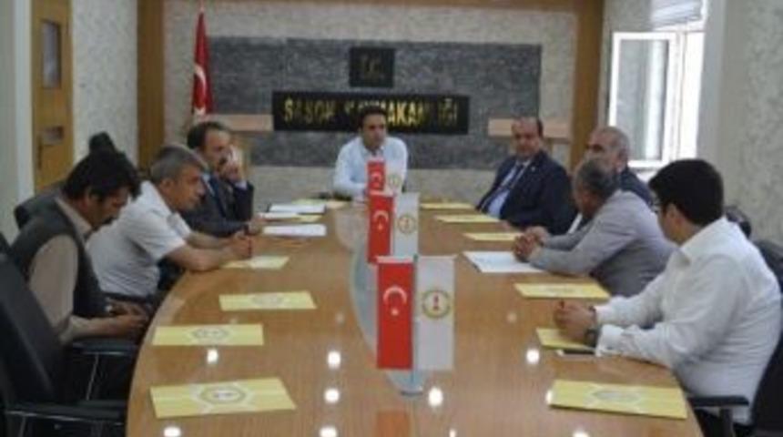 Sason&rsquo;da İnsan Hakları Kurulu Mayıs Ayı Toplantısı Yapıldı