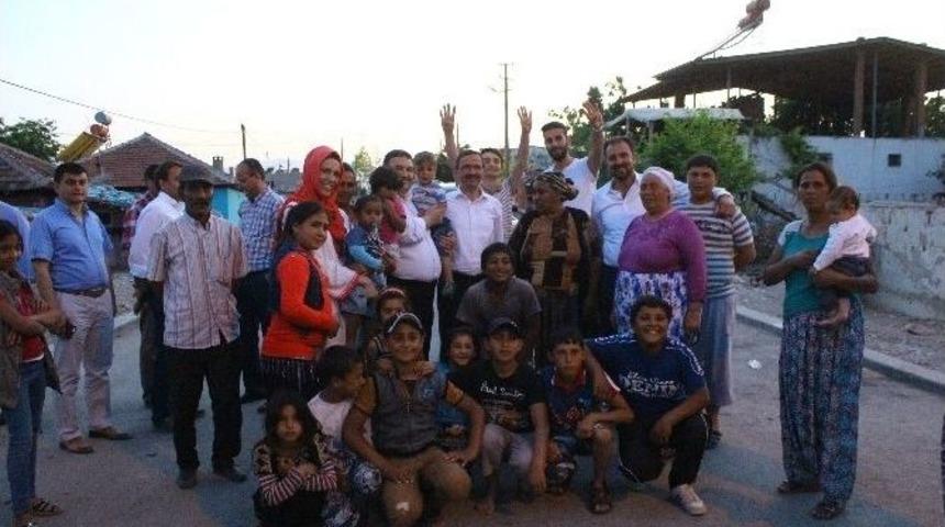 Ak Parti, Roman Vatandaşlarla Buluştu