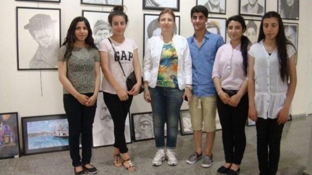 Gen&ccedil; Picasso&rsquo;lar H&uuml;nerlerini Sergiledi