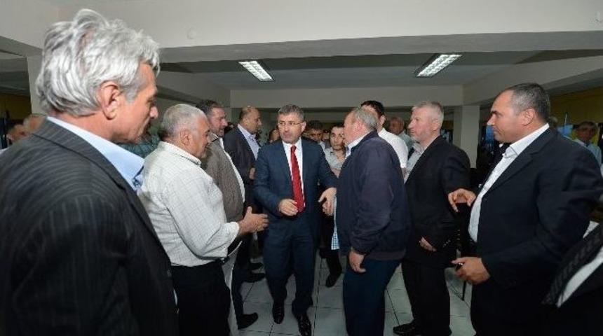 Başkan T&uuml;rkmen Taksicilerle Buluştu