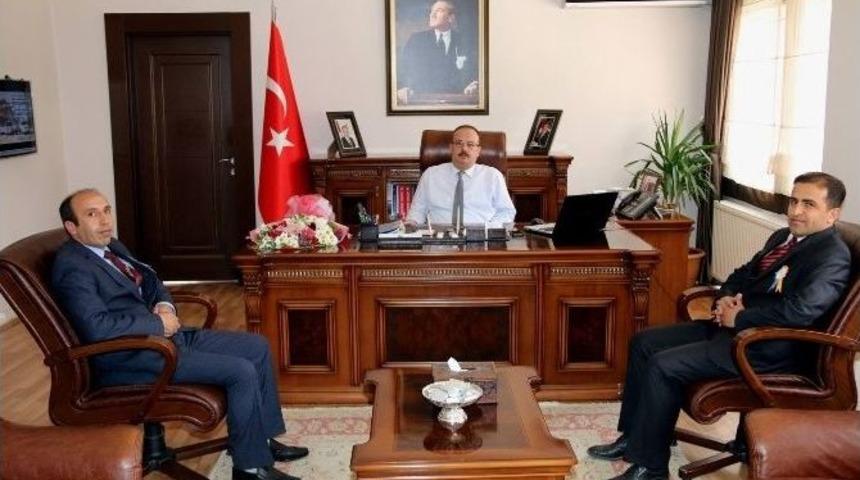 Tapu Ve Kadastro &Ccedil;alışanlarından Vali Canbolat&rsquo;a Ziyaret