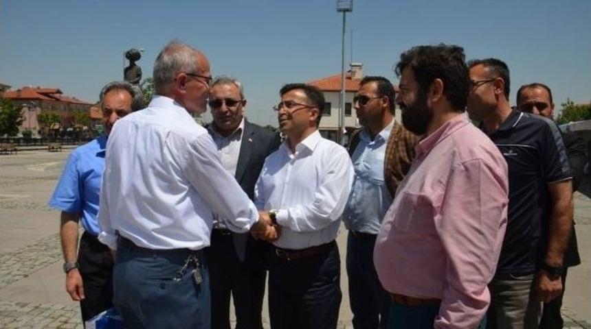 Milletvekili Adayı Ünal, Akşehir’de Destek İstedi