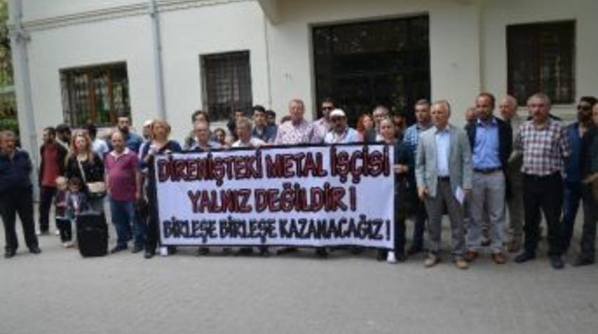 Grevde Olan Bursa Metal İş&ccedil;ilerine Eskişehir&rsquo;den Destek