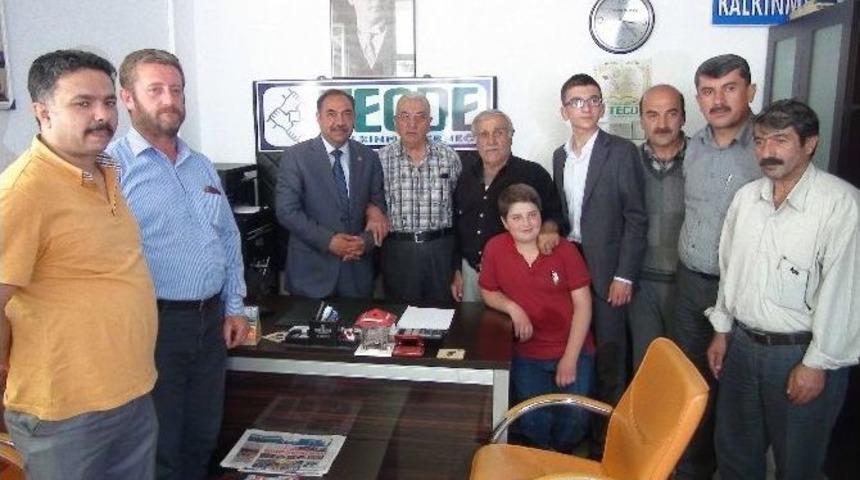 Yıldız, Tecde Mahalle Sakinlerini Ve Esnaflarını Ziyaret Etti&rlm;