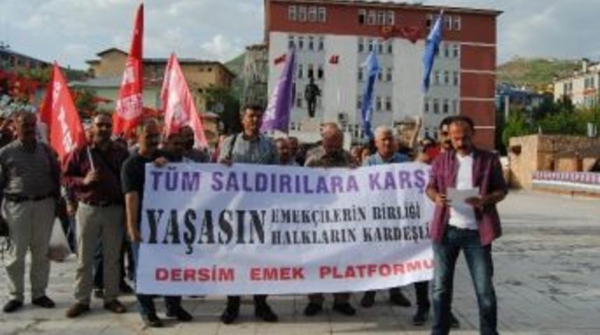 Tunceli&rsquo;den Hdp&rsquo;ye Y&ouml;nelik Saldırılara Kınama, Metal-iş İş&ccedil;ilerine Destek