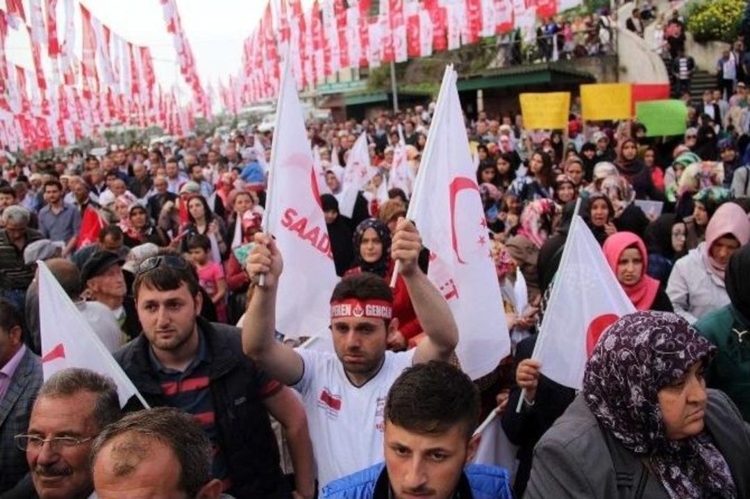 Giresun&rsquo;da Milli İttifak Mitingi