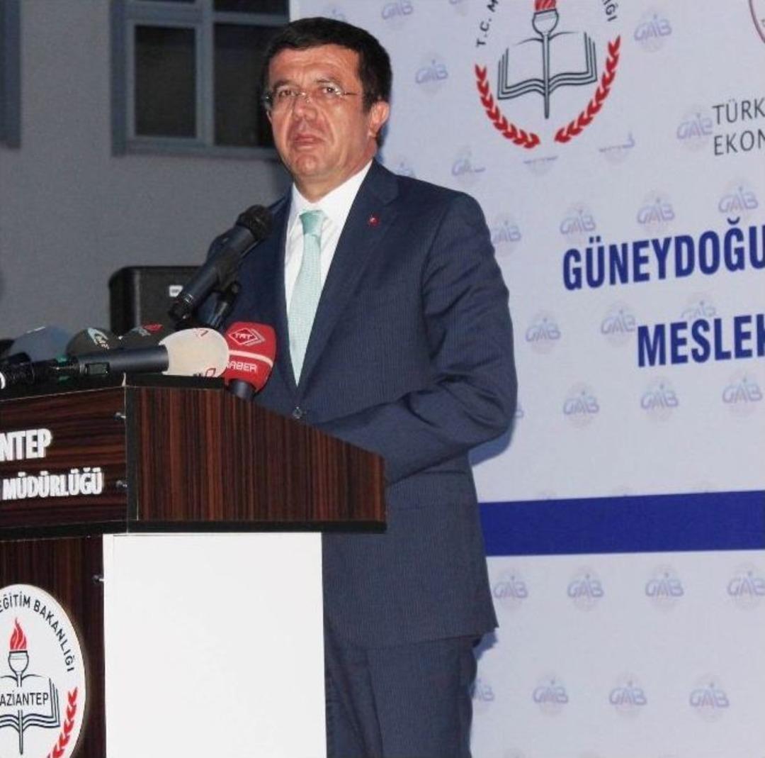 Ekonomi Bakanı Zeybekci, Gaib Mesleki Ve Teknik Anadolu Lisesi&rsquo;ni A&ccedil;tı