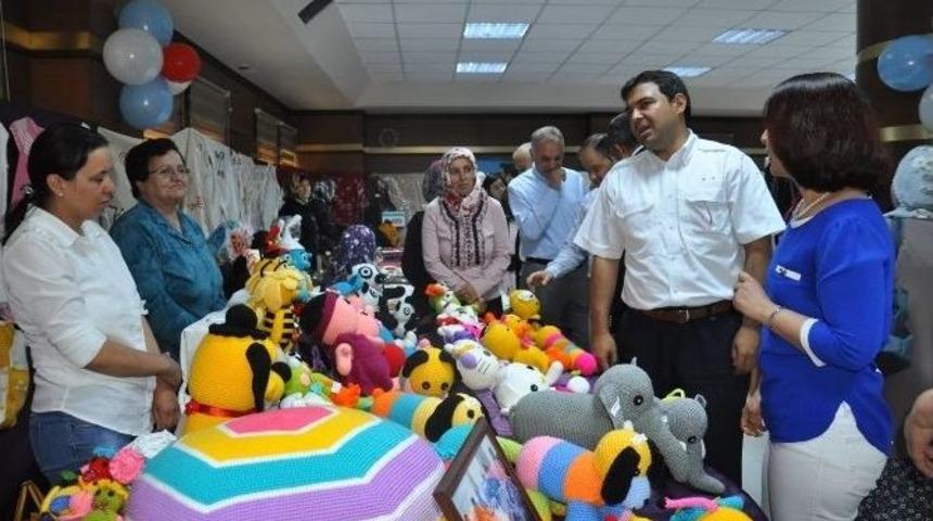 &Uuml;rg&uuml;p Halk Eğitimi Merkezi Kursiyerlerinin Hazırladığı Yılsonu Sergisi A&ccedil;ıldı