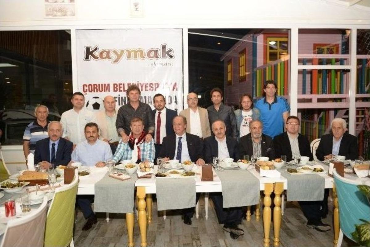 Tanju &Ccedil;olak&rsquo;tan &Ccedil;orum Belediyespor&rsquo;a Destek