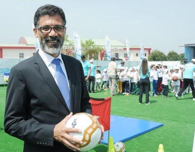 Hedef 1 Yılda 200 Bin &Ccedil;ocuğa Spor Yaptırmak 1